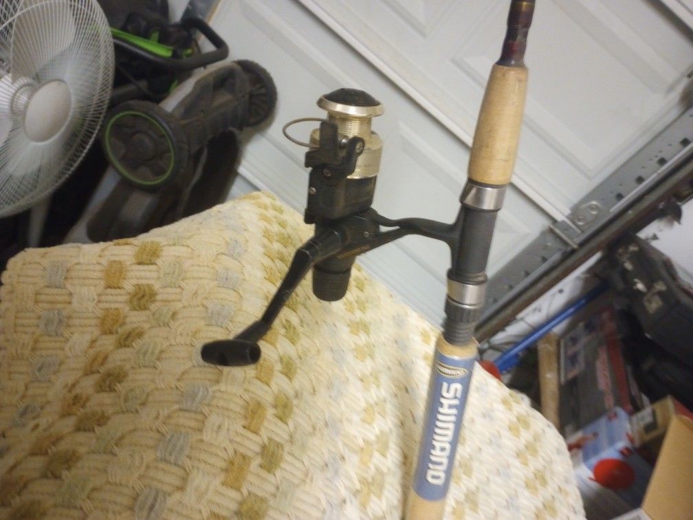 Shimano Spinning Rod And Reel 