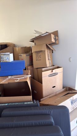 Moving boxes