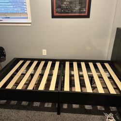 Twin Bed Frame W/slats