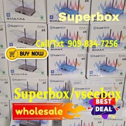 Smart TV Box  Superbox S6 Max  wholesale reseller  Super box