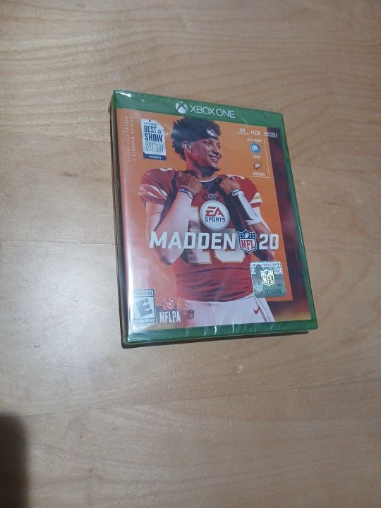 Madden NFL 20 - Xbox One - NEW & SEALED - Patrick Mahomes Cover - EA Sports