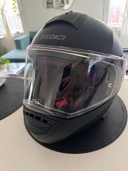 Sedici Full-Face Motorcycle Helmet Matte Black