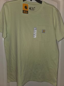 Women's sz M (8-10)  K87 Pocket T-Shirt  (mint green )