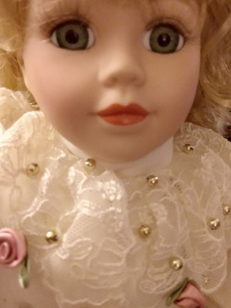 Vintage {Rose} Porcelain Doll