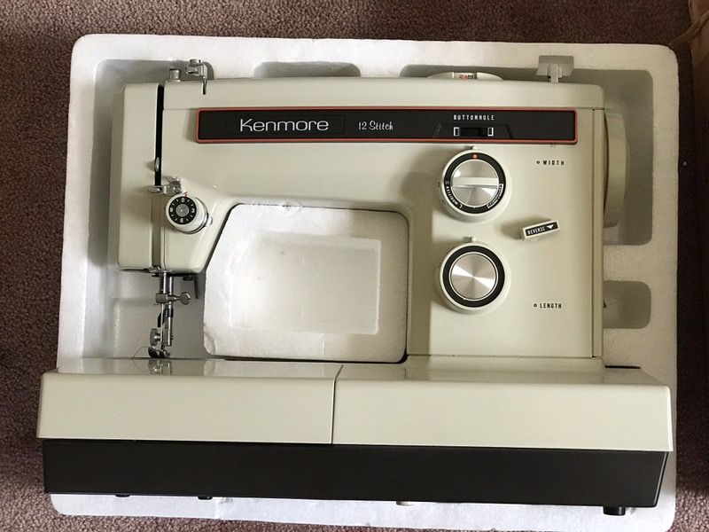 Vintage Sears Kenmore Sewing Machine, Model 1451
