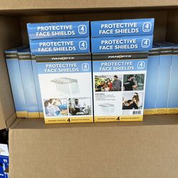 80-Face Shields Reusable Washable Protective Cover Clear Mask