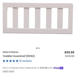 Brand New Delta Children Toddler Bed Rail