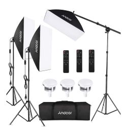 Andoer Softbox Photography Lighting Kit