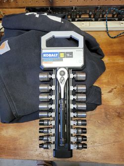 KOBALT 19 PC. 3/8 DRIVE SET