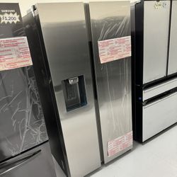 New Stainless Steel Fridge In Box Perfect Condition
