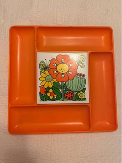 1970’s mod serving tray