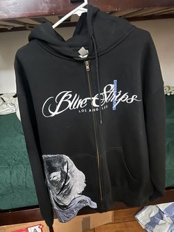 SDL Blue Strips Hoodie