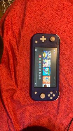 Nintendo switch lite blue