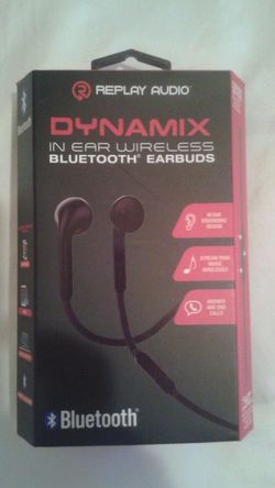 Dynamix Bluetooth earbuds