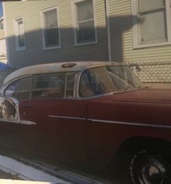 1955 Chevy bel air 2-door red/white for resto