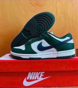 Nike Dunk Low Retro Gorge Green Midnight Navy Womens Size 9.5 Brand New