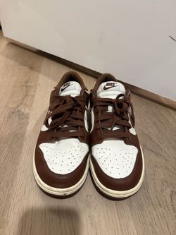 Nike Dunk Low Brown and White Sneakers