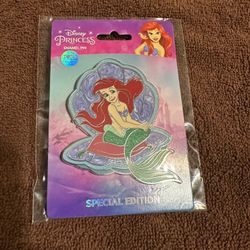 Ariel Disney Pink A La Mode Pin