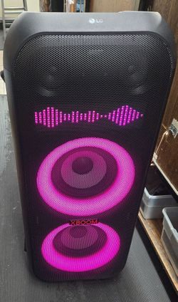 XL9T Bluetooth Speaker LG XBOOM with Dual 8 Inch Woofers and Pixel LED Lighting