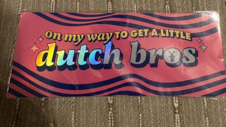 Dutch Bros Bumper Mag