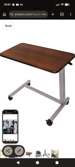 Overbed table / laptop table
