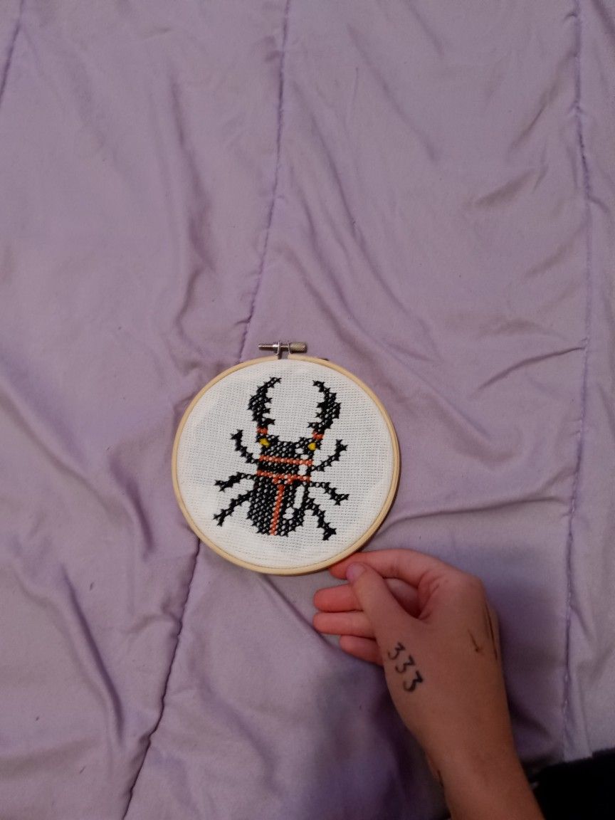 Beetle Embroidery