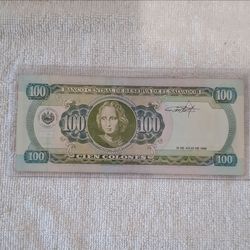 3   El salvador paper money