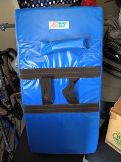 Martial arts kick shield and striking pad