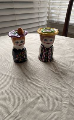Vintage Bella Casa By Ganz Salt & Pepper