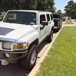 Hummer h3 2008 color white