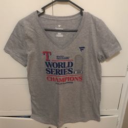 Texas Rangers Womens Size Medium Shirt 
