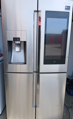 Samsung Quad Door Smart Fridge Stainless Steel