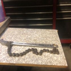 =Craftsman= vintage 12”  Chain Pipe Wrench