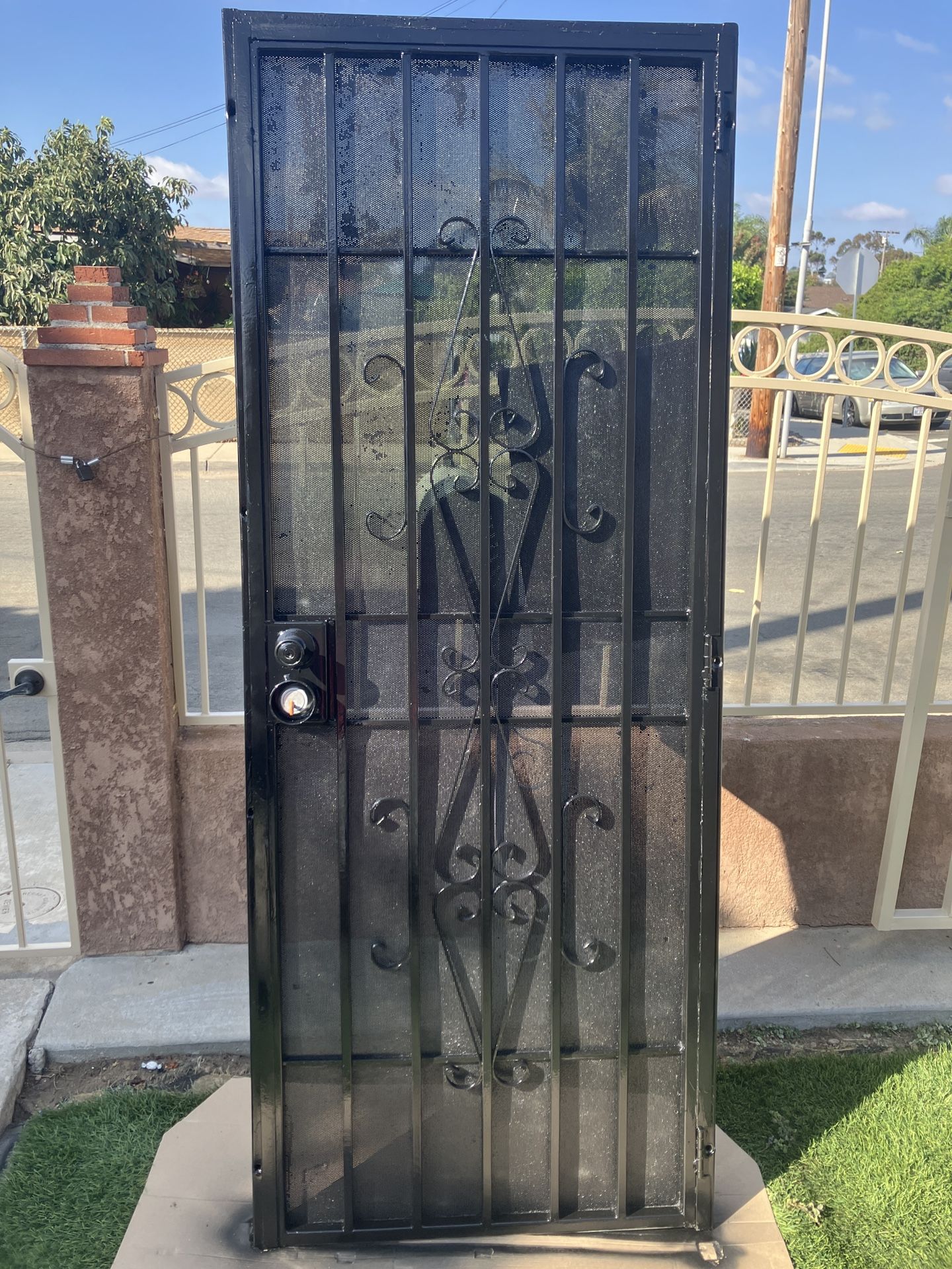 Very! Security Screen Door 82”x 32 1/4”