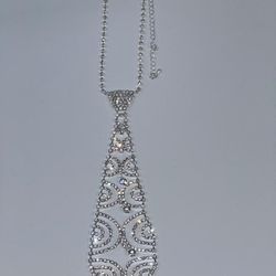 Jewel Stone Tie Choker