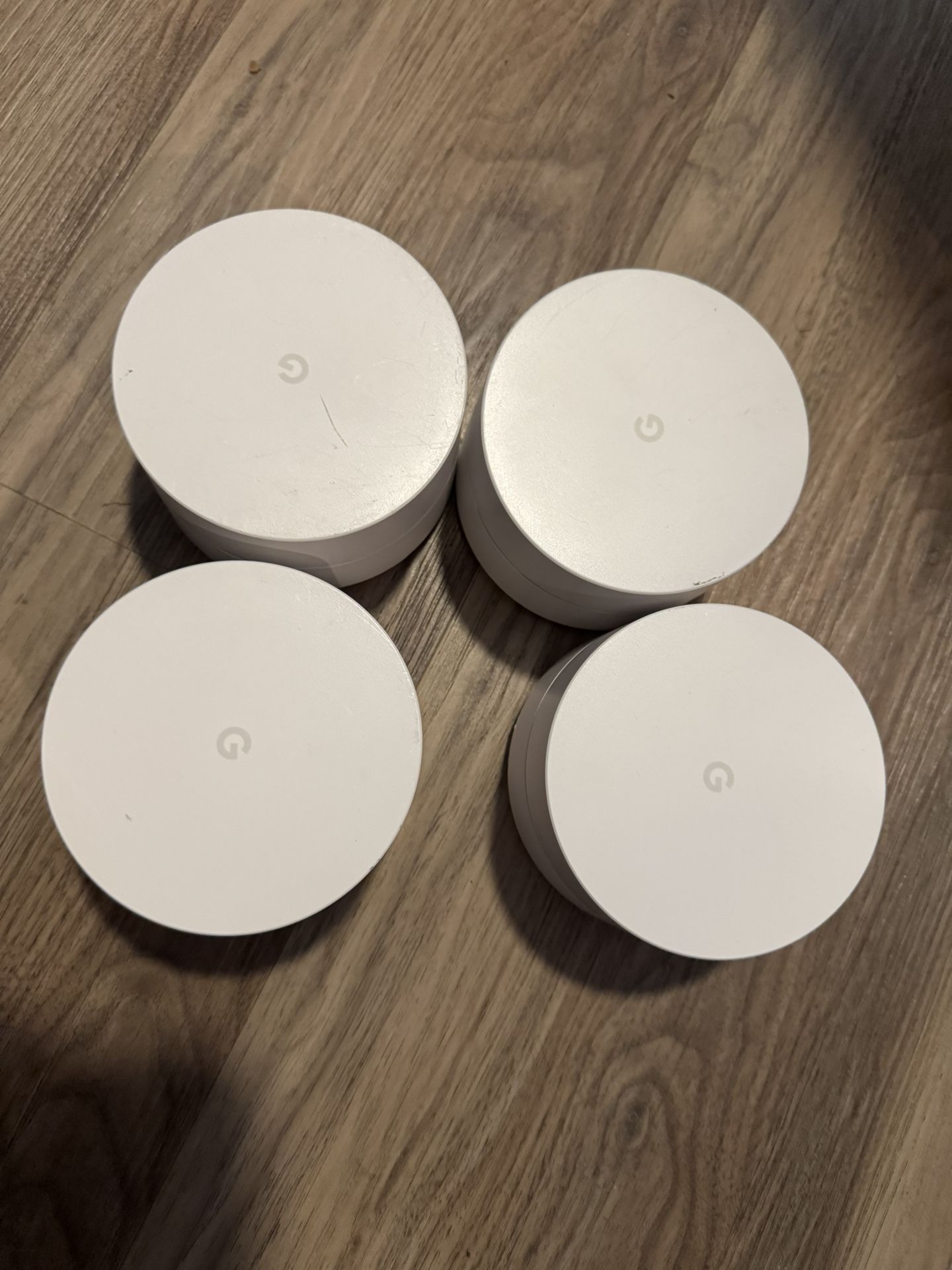 GOOGLE WIFI ROUTERS 4 Pack