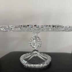 Crystal Cake Stand 