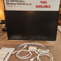 27In LG MONITORS Read Description For Details EA $225