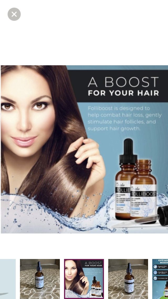 NEW! Tricho Folliboost Hair Growth Serum (2 oz.)