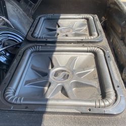 Two 15 inch L7 kickers