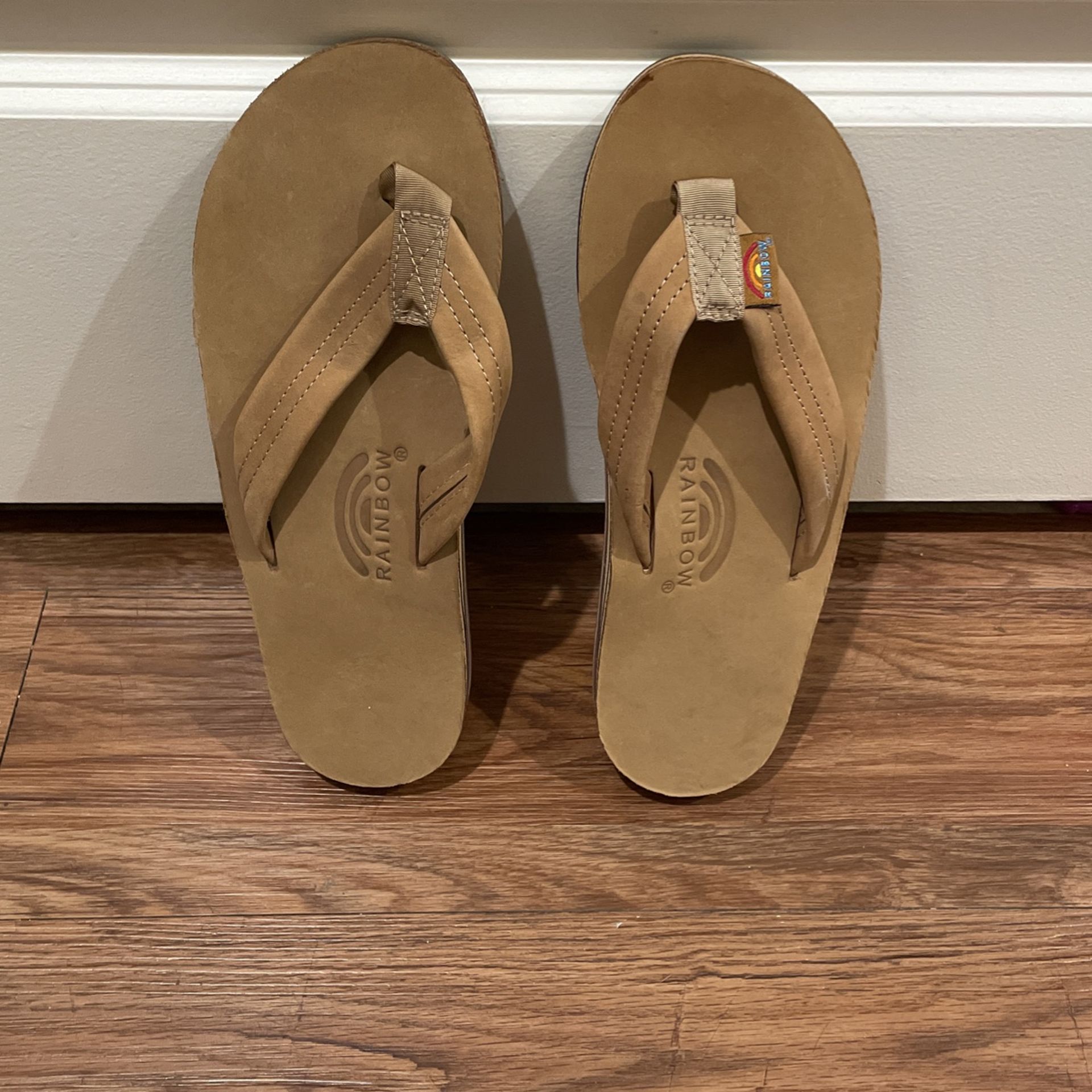 NEW Mens Rainbow Sandals double layer arch medium