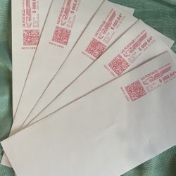 Free-5 Envelopes With Postage