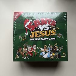 Santa VS Jesus The Epic Party Game Christmas Card Game 4-16 Players New & Sealed