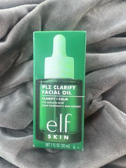 Brand new PLZ clarifying facial oil elf skin