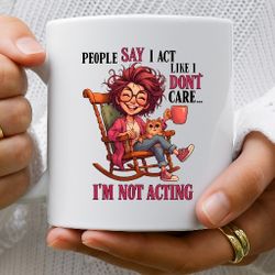 Funny Caption Coffee Mug 11oz