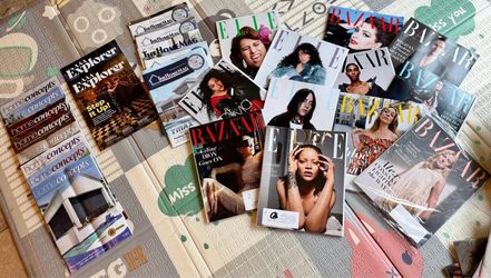 Lot of Magazines- 27 mags in total for vision boards