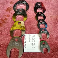 Proto Crowfoot Wrench..1/2..&..3/8 Drive Tools 