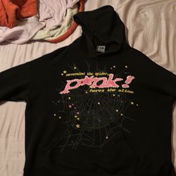 Sp5der P*nk Hoodie 