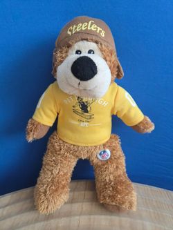 NFL Pittsburgh Steelers Teddy Bear 13" Plush
