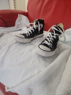Black Converse Hightops